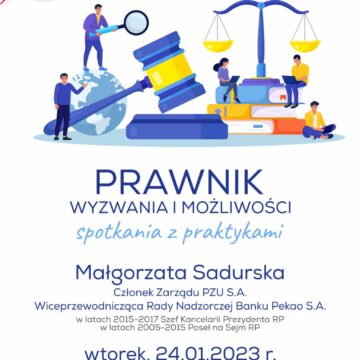 Spotkania z praktykami - Małgorzata Sadurska