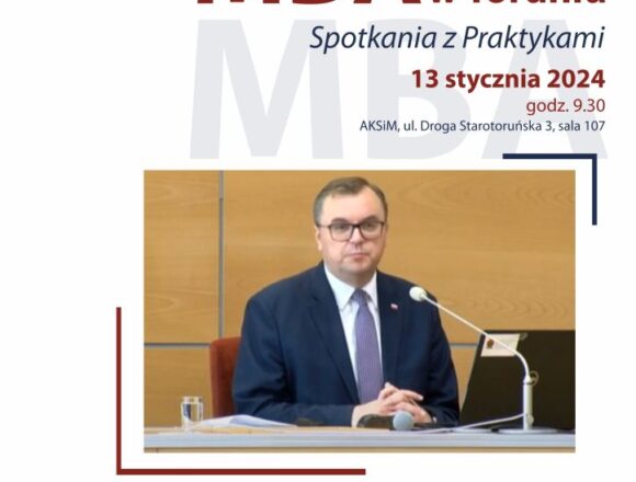 MBA: Spotkania z Praktykami – dr Paweł Sałek