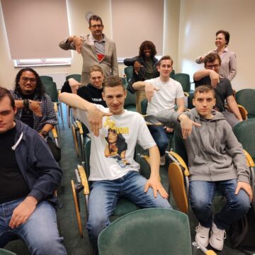 Jordaania Kondjeni Andima (NUST Namibia) z wykładami w AKSiM