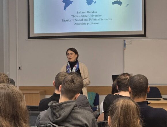 Wizyta prof. Salome Dundua z Tbilisi State University w AKSiM w Toruniu