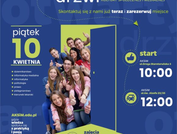 Otwórz drzwi na studia w AKSiM