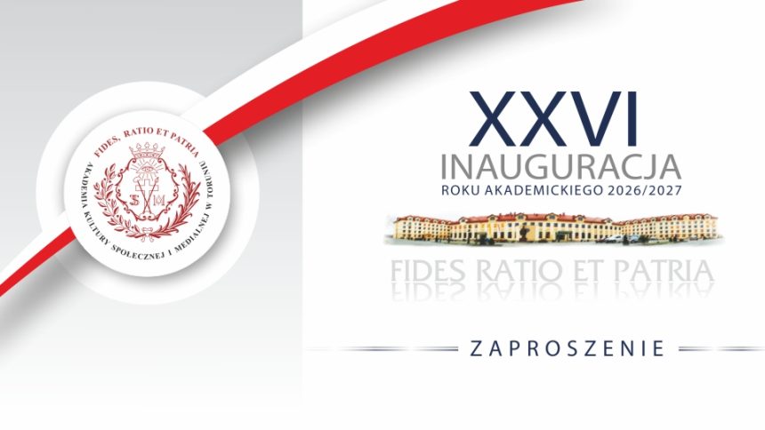 XXVI Inauguracja roku akademickiego 2026/2027